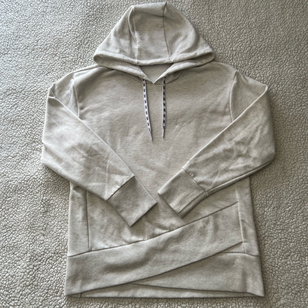 NIKE Cream Criss Cross Sweater Size Small